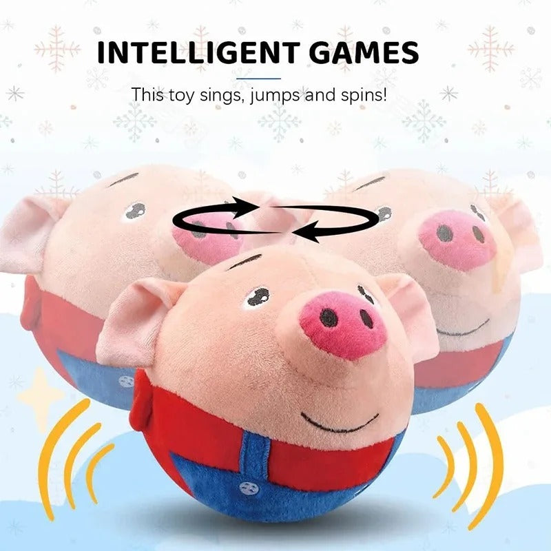 SnoutPlay Pro - Jumping Pig Toy