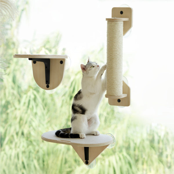 ClimbLuxe - Cat Window Shelves