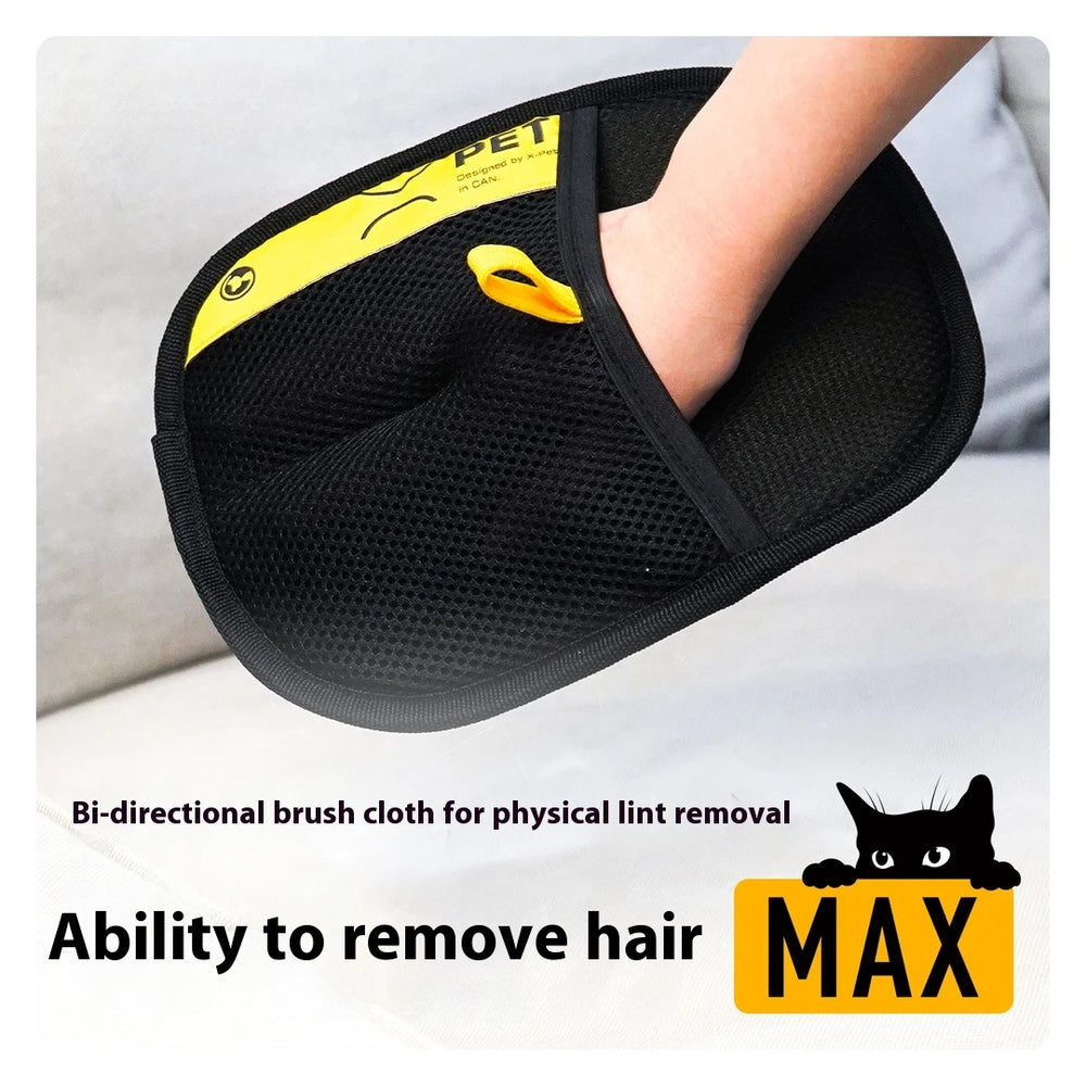 Petmax™ Dual-Sided Cat Grooming Gloves